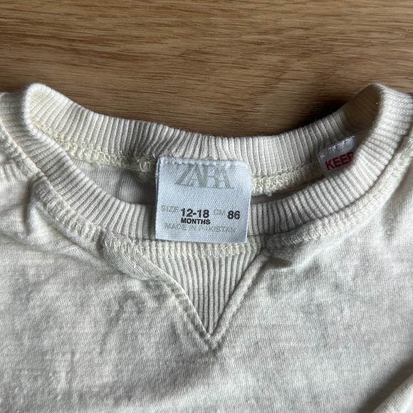 Zara long sleeve 12-18 - Picture 2 of 2